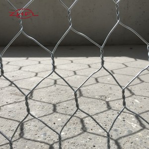 Postes de Malla de Alambre de Hierro Galvanizado para Cercas de Gaviones con Orificios Hexagonales, Revestimiento de PVC, Muro de Contención, Jaula Reforzada - Product Image 2