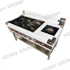 VICTORY Kwali Range Wok de acero inoxidable, estufa integrada, olla, equipo de catering, Serie de cocina para Cocina - Product Image 3