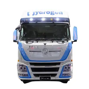 ยานพาหนะเพื่อการพาณิชย์ Dongfeng Tianlong KL 6X4 รถบรรทุกรถแทรกเตอร์แลกเปลี่ยนไฟฟ้าบริสุทธิ์รุ่นมาตรฐาน