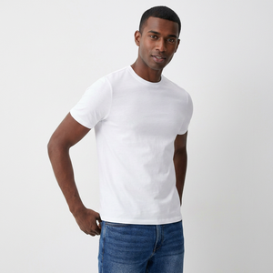 T-shirt unisexe à manches courtes, col montant, en coton 100 %, 250 g/m², surdimensionné, épaules tombantes, imprimé personnalisé, uni, de luxe - Product Image 1