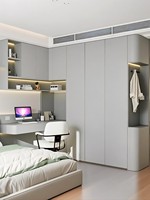 Meuble de Rangement Multifonctionnel avec Nooks de Présentation pour Appartement Duplex, Chambre à Coucher, Zone de Loisirs et d'Étude