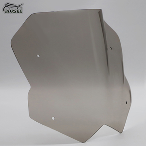 BORSKE fabricante el humo de <span class=keywords><strong>t</strong></span>é negro Scooter Windscherm <span class=keywords><strong>T</strong></span> <span class=keywords><strong>MAX</strong></span> 530 motocicleta parabrisas para YAMAHA TMAX 530 TMAX530 - Product Image 1