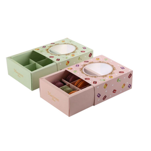 Tùy chỉnh <span class=keywords><strong>Macaron</strong></span> container/hộp ngà Hội Đồng Quản trị cho <span class=keywords><strong>Macaron</strong></span> Sushi Cookie bánh mì Bao bì với Matt cán & dập nổi - Product Image 6