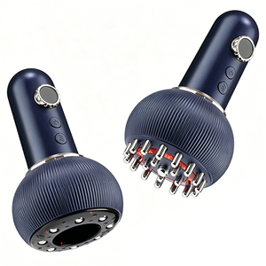 Appareil de <span class=keywords><strong>drainage</strong></span> <span class=keywords><strong>lymphatique</strong></span> portatif, brosse de massage corporel pour sculpter les méridiens, anti-cellulite, grattoir électrique Gua Sha, masseur à ventouses - Product Image 1