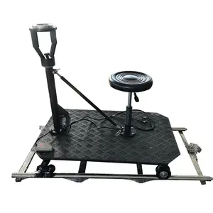 IDEAL Electric Moving Dolly Track Remote Control Camera Dolly With Pedal And Joystick