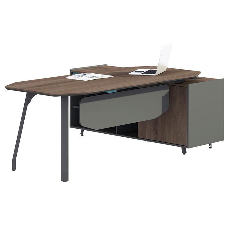 Gokeng Mobilier De Bureau Plus Récent unique en forme de L pdg bureau exécutif mobilier de bureau