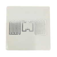 Étiquette RFID en papier couché 80x50mm 860-960 MHz, étiquette thermique UHF rigide Activo, autocollant UHF 860-960 MHz EPC Gen2 73x20 pour la gestion des actifs