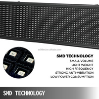 Panel LED DIP Jode Outdoor 320x160mm P10 Satu Warna Merah Hijau Modul LED Layar Tampilan Teks Bergulir Spanduk Tanda