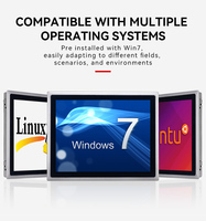 MeetNeng RK3399 RK3588 PC Industri Panel sentuh Android 15.6 21.5 inci LCD Panel PC dudukan Dinding