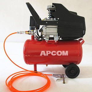 Compresor de Aire de Pistón Móvil de Una Etapa, Accionamiento Directo, Lubricado con Aceite, Tanque de 9-100 Litros - Product Image 6