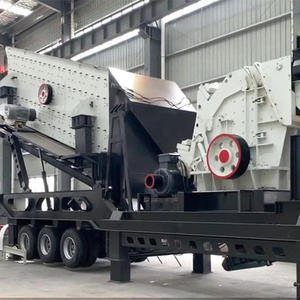 Preço de Fábrica Triturador de Impacto Móvel para Resíduos de Construção com Tela Vibratória Máquina de Trituração de Tijolos Vermelhos - Product Image 6