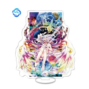Pas de jeu pas de vie support acrylique Sora Shiro <span class=keywords><strong>Anime</strong></span> décor de bureau <span class=keywords><strong>Isekai</strong></span> Fantasy - Product Image 4
