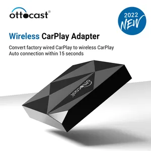 Ottocast Auto Multimedia Box Smart Android Box Wireless Carplay Ai Box Android Auto Wireless Adapter mit Youtube Netflix