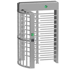 Biometric Full-Height Security Turnstiles Automatic Double Full Height Turnstile For Entrances And Exits Are Strictly Controlled
