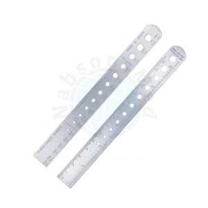 Juego de Instrumentos Quirúrgicos para Medición Manual de Alambres Ortopédicos K-Wire, Calibrador de Acero Inoxidable, Regla y Guía de Tallas para Alambres Steinmann y Varillas - Product Image 1