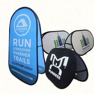 ป้ายโฆษณาแบบตั้งพื้นรูปวงรีราคาส่งถูกแบบกำหนดเองได้ - Product Image 1