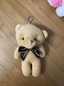 Mini Oso de Peluche de Dibujos Animados, Llavero, Colgante Decorativo para Bolsa, Coche, Mochila - Product Image 3