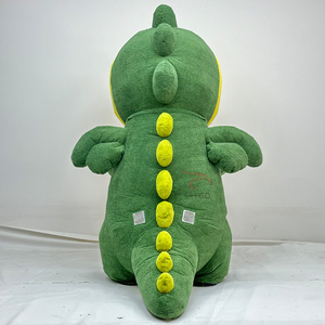 Disfraz Inflable de Dinosaurio para Adultos, Color Verde, Unisex, Disfraz de Mascota para Fiestas de Pascua/Halloween - Product Image 3