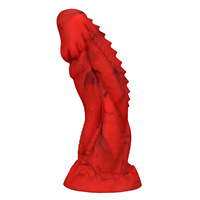 Dildo souple en silicone liquide 100 % étanche en forme de dragon féroce et de Qilin pour femmes, plug anal d'expansion, jouet sexuel