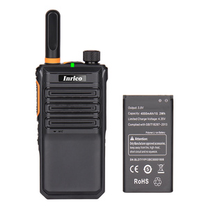 Radio de mano de largo alcance tarjeta SIM intercomunicador inalámbrico POC radio bidireccional Inrico T520 para guardia de segu - Product Image 5