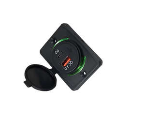 Enchufe de Alimentación USB QC3.0 + PD3.0, Cargador de Coche Tipo C y Carga Rápida 3.0, Adaptador USB para Teléfono Inteligente - Product Image 1