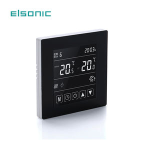 <span class=keywords><strong>Thermostat</strong></span> de chauffage et de refroidissement de climatiseur central HVAC programmable hebdomadaire à écran tactile avec contrôleur de ventilateur réglable - Product Image 2