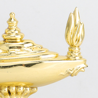 25 dernières figurines et pièces du trophée de la lampe magique d'Aladdin en plastique doré pour le tournoi GZ161