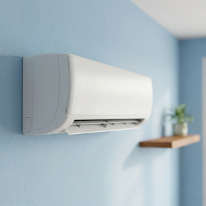 Climatiseur mural split OEM d'usine à technologie Inverter 1HP 1.5HP 2HP 2.5HP, classe d'efficacité énergétique, télécommande, garantie 1 an - Product Image 2