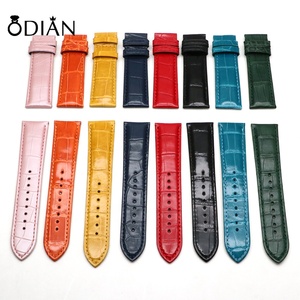 Odian Jewelry <span class=keywords><strong>cinturino</strong></span> <span class=keywords><strong>cinturino</strong></span> in vera pelle di <span class=keywords><strong>coccodrillo</strong></span> America <span class=keywords><strong>coccodrillo</strong></span> rosso con fibbia in acciaio inossidabile - Product Image 6
