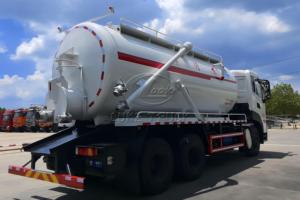 High Safety Comfort DONGFENG Tianlong Sewage Suction Truck 18-22 Cubic Tank Cummins 320HP Import Vacuum <b>Pump</b> For Overseas Export - Product Image 5