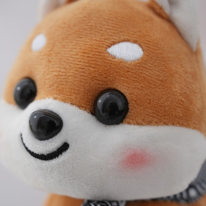 Kawaii cachorro amarillo Shiba Inu perro de peluche juguetes llaveros Peluches <span class=keywords><strong>Mini</strong></span> perro de peluche para niños juguetes de Navidad garra máquina juguetes de peluche - Product Image 4