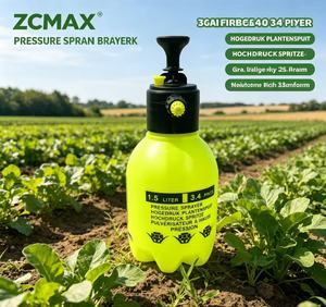 ZCMAX Pulverizador a Presión Manual <span class=keywords><strong>de</strong></span> 1.5L con Boquilla Ajustable, Cuerpo <span class=keywords><strong>de</strong></span> PE Reforzado, Bomba <span class=keywords><strong>de</strong></span> Alta Presión y Válvula <span class=keywords><strong>de</strong></span> Seguridad para Jardín - Product Image 1