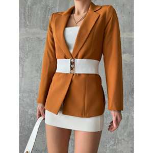 Faja Reductora Elástica con Broche a Presión para Mujer, de Spandex y Algodón, Informal, para las Cuatro Estaciones - Product Image 2