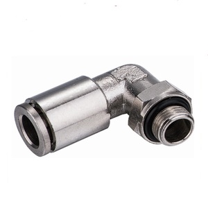 Camozzi Raccord enfichable en métal Té de branche mâle avec joint torique en laiton entaillé pour le milieu de travail de l'<span class=keywords><strong>air</strong></span> dans les magasins d'impression de restaurants - Product Image 3
