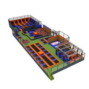 Small Trampoline Park High Quality Better Jumping Ability Small Commercial Jumping Mat Trampoline Park