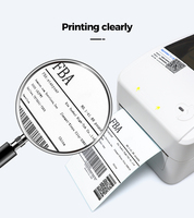 Etiquetas de Papel Térmico Autoadhesivas de Alta Resistencia de Fábrica China, 60x60mm, 500 Etiquetas, Rollo de Papel Térmico Sensible al Calor, Larga Vida Útil de la Imagen