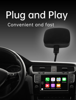 Boîte AI pour clé de voiture intelligente 2+32 Go de RAM pour Apple CarPlay sans fil Android Auto Garantie 1 an Prend en charge YouTube Netflix Google Store
