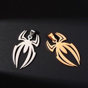 จี้รูปแมงมุมกลวงสแตนเลสชุบทอง 18K ขัดเงา 3 ชิ้น สำหรับงาน DIY เครื่องประดับสไตล์พังก์กอธิค รูปทรงแมลง - Product Image 6