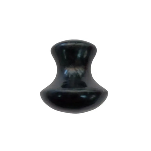 Masajeador facial en forma de hongo <span class=keywords><strong>Jade</strong></span> | Piedra de acupresión antienvejecimiento para masaje facial y corporal 4x3,7 cm - Product Image 3