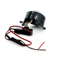 12V LED rouge/bleu glace/vert diable yeux voiture lumière WiFi contrôle phare