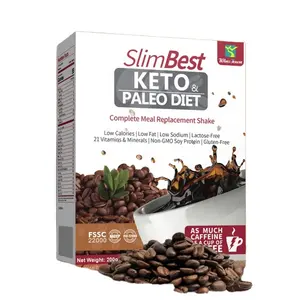 Private Label Best Keto Milk Shake Kaffee Slim für Gewicht Full Meal Ersatz