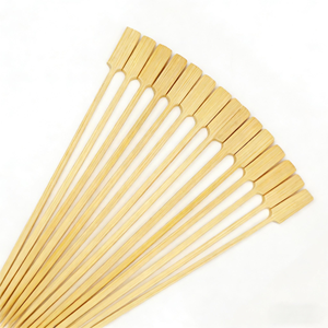 Brochetas de Bambú Desechables al por Mayor, 9/12/15/18/20/25 cm, Precio de Fábrica, para Fiestas, Reuniones, Barbacoas, Picnic, Catering, Decoración, Frutas - Product Image 3