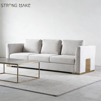 Ensemble de salon de luxe de haute qualité, canapé d'angle blanc pour salon, canapé modulaire pour la maison