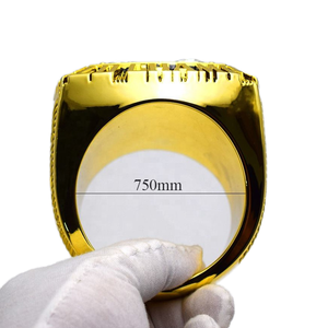 <span class=keywords><strong>San</strong></span> <span class=keywords><strong>Francisco</strong></span> 49ers Super Big Championship Ring, Eco-friendly Resin Craft Exquisito Fashion Ring, Show, Memorial, Party Big Ring - Product Image 6