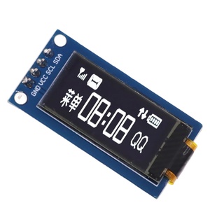 4PIN แสดงผลขนาด64*128 SSD1107แอลซีดี0.96โมดูลหน้าจอแนวตั้ง OLED สำหรับ G411 Ardruino - Product Image 1