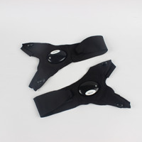 Gants de pêche en néoprène avec lampe de poche LED avec éclairage extérieur respirant émettant des gants lumineux pour les doigts