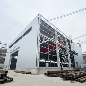 Almacén Industrial <span class=keywords><strong>de</strong></span> Estructura <span class=keywords><strong>de</strong></span> Acero <span class=keywords><strong>de</strong></span> Concepto Libre, Listo para Usar, para Logística Llave en Mano, con 12 Horas <span class=keywords><strong>de</strong></span> Plazo <span class=keywords><strong>de</strong></span> Entrega - Product Image 1
