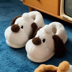 Chaussons d'intérieur douillets et chauds XIXITIAO avec semelle antidérapante, chaussures en peluche entièrement recouvertes pour l'hiver, disponibles en gros OEM - Product Image 2