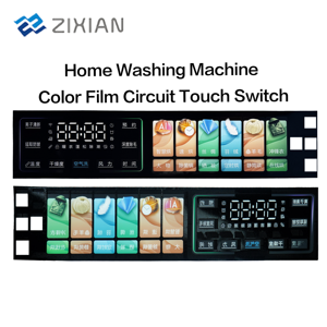 لوحة مفاتيح لمسية سعوية مخصصة للأجهزة المنزلية وغسالات الملابس، مفاتيح لمسية رقمية متعددة الوظائف بألوان متعددة - Product Image 3