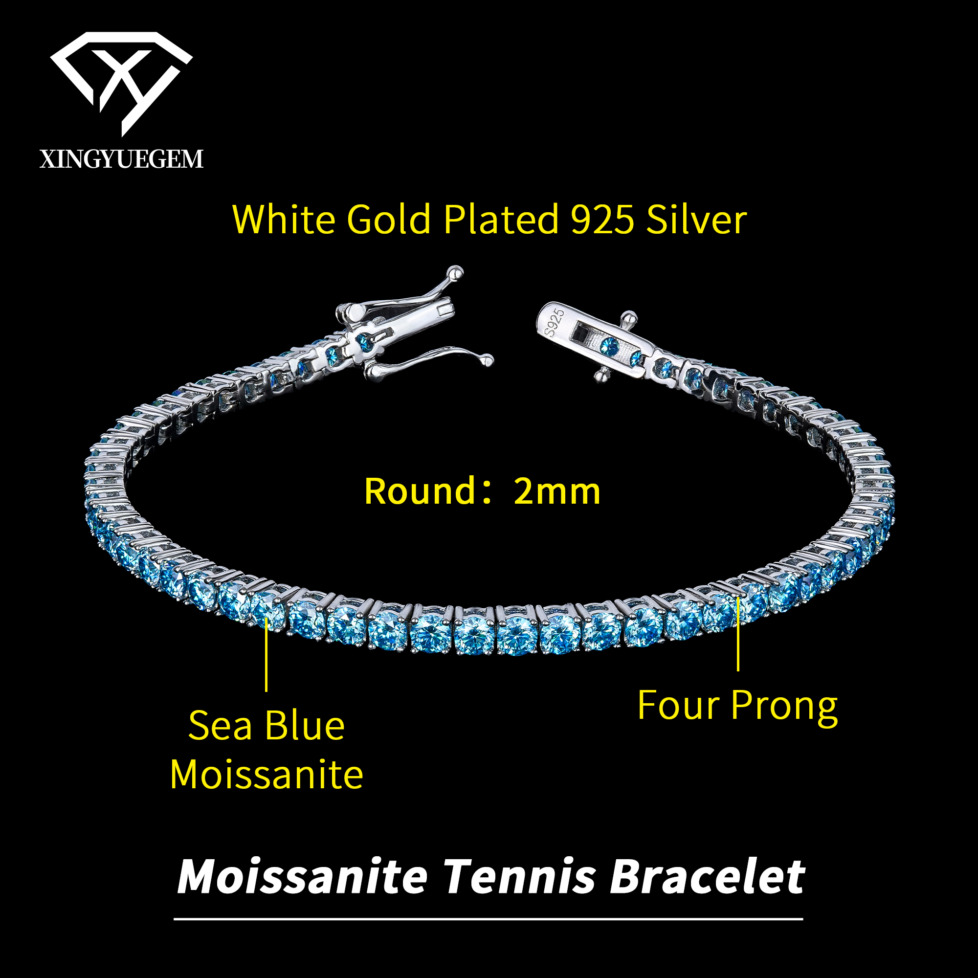 Sea Blue 2mm